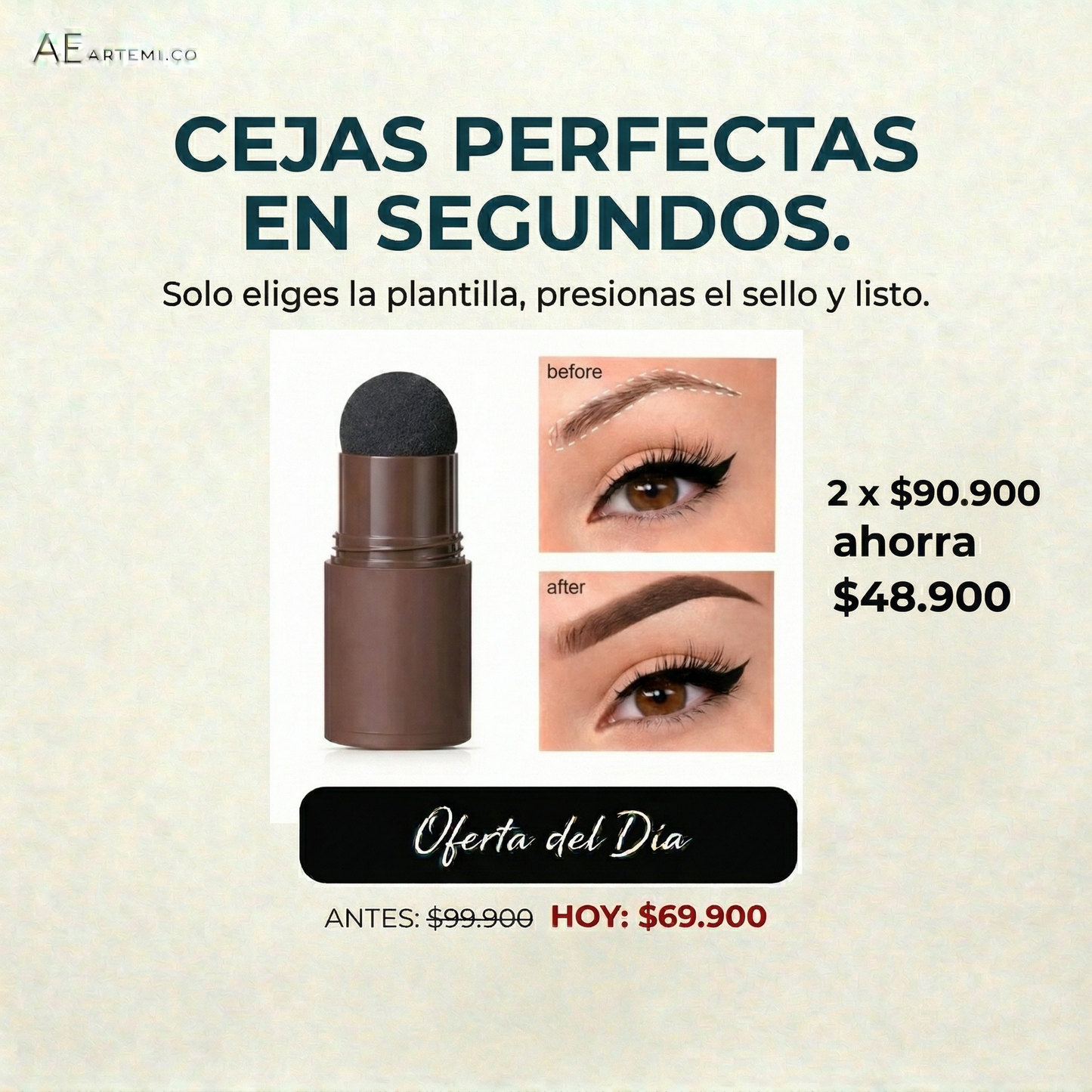 Cejas perfectas en segundos