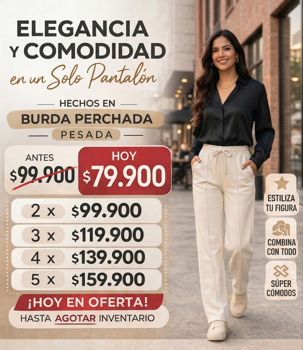 Elegancia y Comodidad en un Solo Pantalón