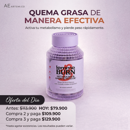 Activa el “interruptor” de quema de grasa de tu cuerpo con Lemme Burn