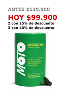 Activa tu metabolismo y controla los antojos de forma natural con MOTO